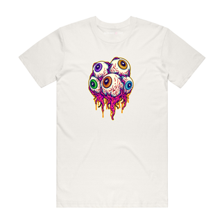 Eye Ball Zombie - Halloween T-Shirt - Natural