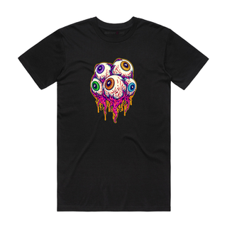 Eye Ball Zomie - Halloween T-Shirt - Black