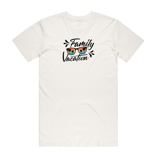 Family Vacation - Holiday T-Shirt - Natural