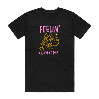 Feelin' Clawsome - Graphic T-Shirt - Black