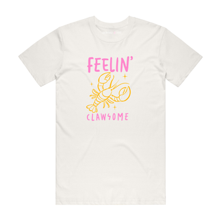 Feelin' Clawsome - Graphic T-Shirt - Natural