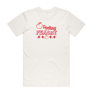 Feeling Peachy - Graphic T-Shirt - Natural