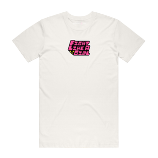 Fight Like A Girl - Slogan T-Shirt - Natural