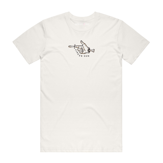Finger Gun - Graphic T-Shirt - Natural