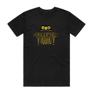 Forever Gamer - Gamer T-Shirt - Black