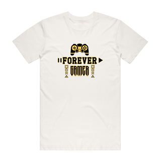 Forever Gamer - Gamer T-Shirt - Natural