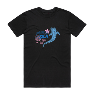 Found At The Sea - Graphic T-Shirt - Black
