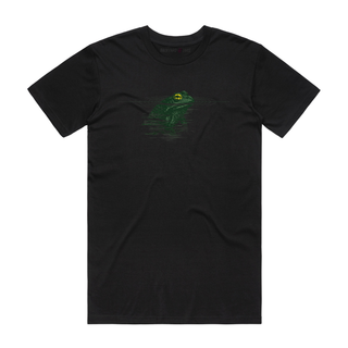 Frog Swimming - Frog T-Shirt - Black
