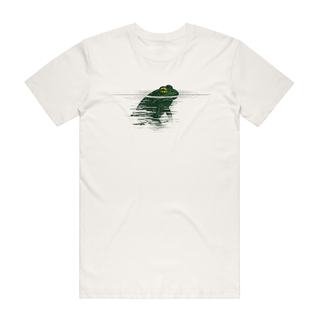 Frog Swimming - Frog T-Shirt - Natural