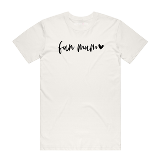 Fun Mum - Mum T-Shirt - Natural