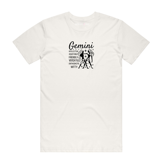 Gemini - Zodiac T-Shirt - Natural