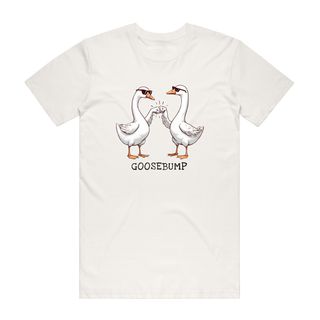 Goosebump - Funny T-Shirt - Natural