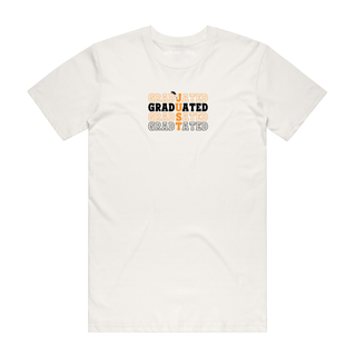 Graduated - Graduation T-Shirt - Natural