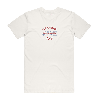 Grandpa Tax - Dad T-Shirt - Natural