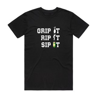 Grip It - Sport T-Shirt - Black