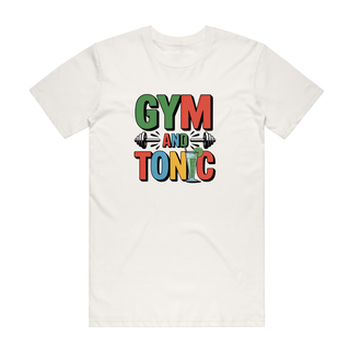 Gym And Tonic - Gym T-Shirt - Natural