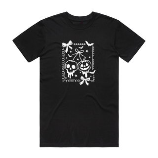Halloween Cherries - Halloween T-Shirt - Black