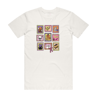 Halloween Stamps - Halloween T-Shirt - Natural