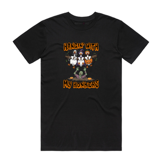 Hangin' WIth My Honkers - Halloween T-Shirt - Black