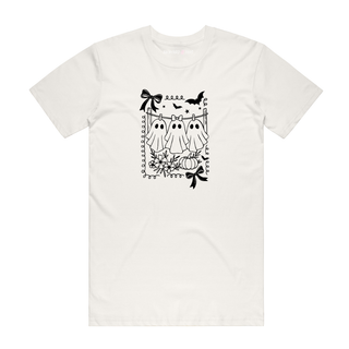 Hangin' With My Boos - Halloween T-Shirt - Natural