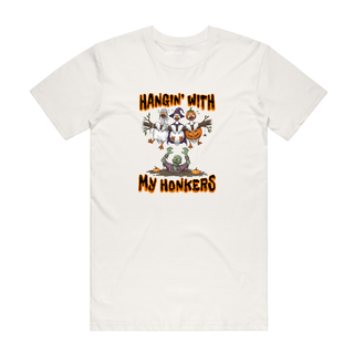 Hangin' With My Honkers - Halloween T-Shirt - Natural