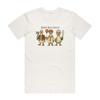 Happy Halloween (Slashers) - Halloween T-Shirt - Natural