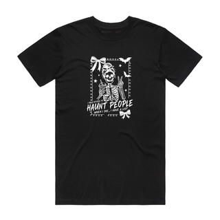 Haunt People - Halloween T-Shirt - Black
