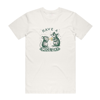 Have A Mice Day - Funny T-Shirt - Natural
