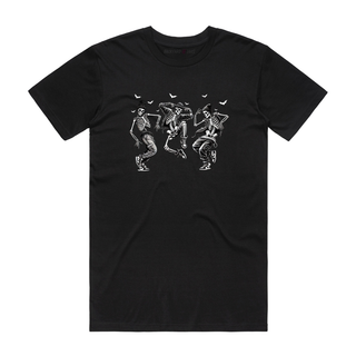 Hiphop Skeletons - Halloween T-Shirt - Black