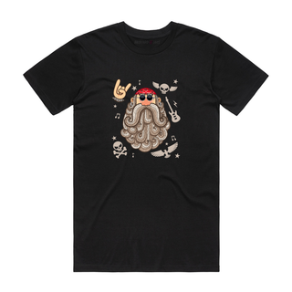 Hippie Skull - Music T-Shirt - Black