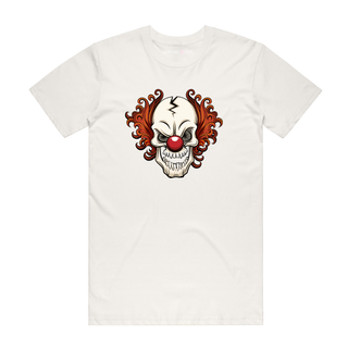 Horror Clown - Halloween T-Shirt - Natural