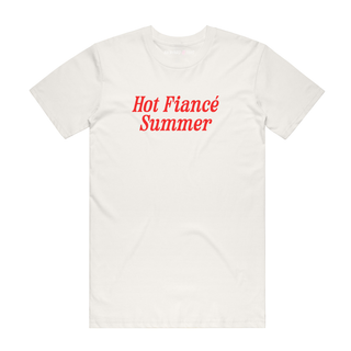 Hot Fiance Summer (red) - Bridal T-Shirt - Natural