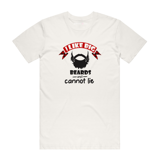 I Like Big Beards - Dad T-Shirt - Natural
