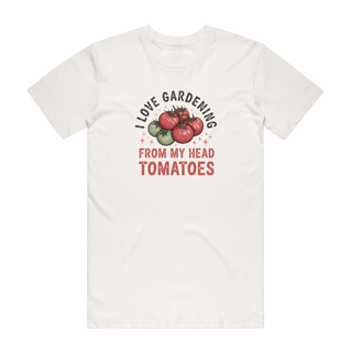 I Love Gardening - Funny T-Shirt - Natural