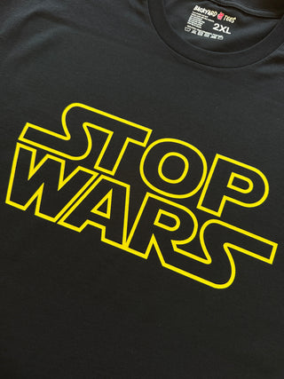 Stop Wars - Graphic T-Shirt - Black