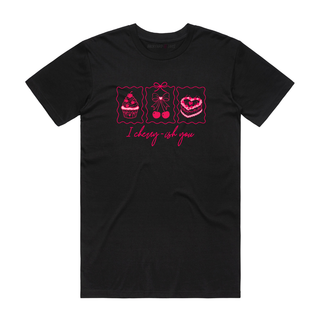 I Cherry - ish You - Graphic T-Shirt - Black