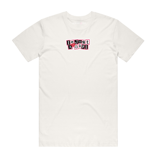 I'm Just A Girl - Slogan T-Shirt - Natural