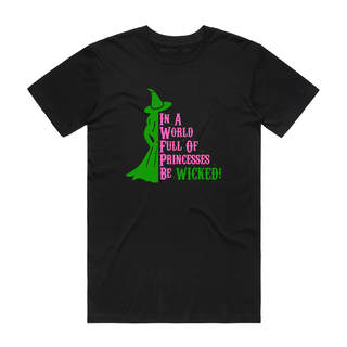 In A World Full Of Princesses - Graphic T-Shirt - Black