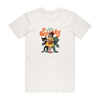 It's The Season To Be Spooky - Halloween T-Shirt - Natural