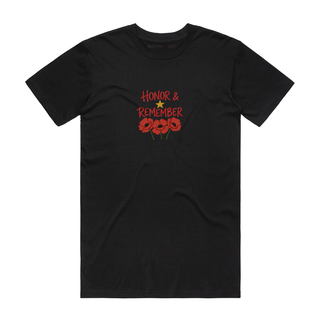 Honor And Remember - ANZAC T-Shirt - Black