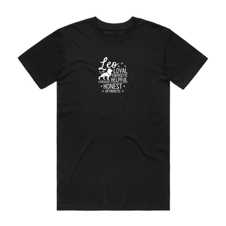Leo - Zodiac T-Shirt - Black