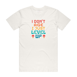 Level Up - Gaming T-Shirt - Natural