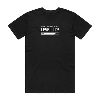 Level Up EXP - Gaming T-Shirt - Black