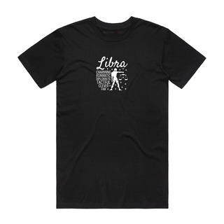 Libra - Zodiac T-Shirt - Black