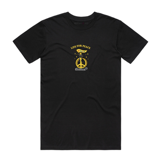 Life For Peace - Graphic T-Shirt - Black