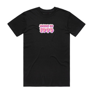 Made In 1999 - Slogan T-Shirt - Black