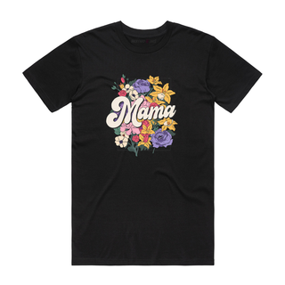 Mama (Bouquet) - Mum T-Shirt - Black