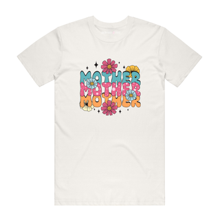 Mother (flower) - Mum T-Shirt - Natural
