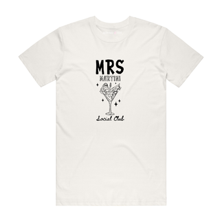 Mrs Martini (black) - Bridal T-Shirt - Black