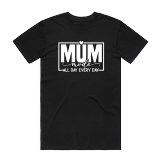 Mum Mode - Mum T-Shirt - Black